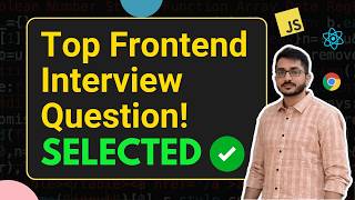 Frontend Interview Question That Everyone Should Try  | JavaScript Problem Solving