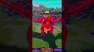 Seja um dragao no roblox  #roblox