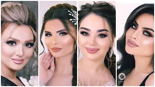 Best Makeup Look With #trendy Wedding Function Hairstyles Suit For All Wedding Dress | UG Fashion