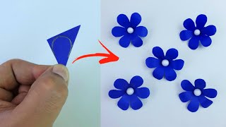 Easy Paper Flower Craft | How To Make Paper Flower 🌼 DIY | Paper Flower Making Step By Step