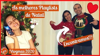 Suéter natalino com luzinhas e minha playlist de natal 2020 🎅| #vlogmas9 | Talita Ramos