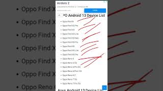 OPPO android 13 device list #shorts #ytshorts #viral