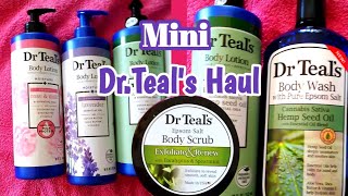 Mini Dr.Teal's Haul||Dr.Teal's Foaming Bath with Pure Epsom||Body Scrub||Dr.Teal's New Collection