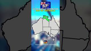 Water buffalo distribution map of Australia | #football #edit #psg #soccer #mapper #hiphopmusic