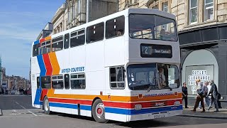 United Counties Leyland Olympian (654 - H654 VVV) running the 9