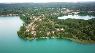 Buckow - Märkische Schweiz - Schermützelsee aus der Luft 2019