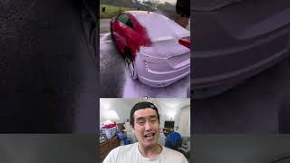 I THOUGHT IT WAS PAINT! #viral #fyp #car #funny #satisfying