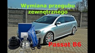 Wymiana przegubu zewnętrznego w Passacie B6