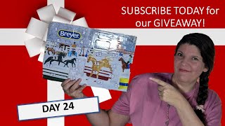 Breyer Advent Calendar Day TWENTY-FOUR #adventcalendarunboxing #jesusstory #giveaway #horses