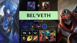 Bel'Veth Jungle vs Zed: Legendary - EUW Master Patch 14.20