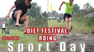 Sports days// DIET week// Roing.