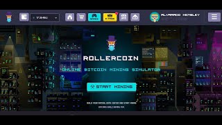 rollercoin || 💰😍💰😍 تعدين البيتكوين عبر لعب الالعاب السهلة و الاستثمار اثبات سحب