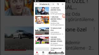 10 abone özel diss ama cringe bir şey olursa video biter