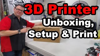 Unboxing, setup and testing the new Bambu Lab A1 3D Printer!