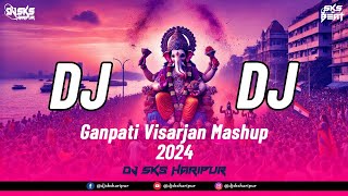 Ganpati Visarjan Mashup 2024 | Dj Sks Haripur I Bollywood Dj Song I Circuti Remix I Ganesh Visarjan