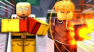 Saitama and Genos DESTROYS TOXIC Players In Duels.. 😈 | The Strongest Battlegrounds