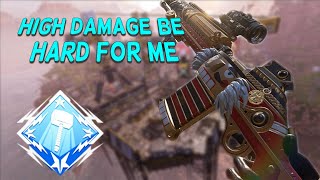 TRYING TO GET HIGH DAMAGE IS HARD (for me) | Apex Legends |