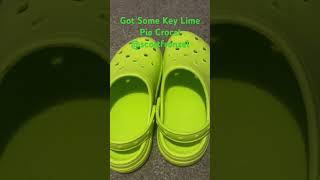 Key Lime Pie Crocs! #shorts #keylimepie