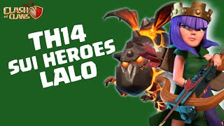 Th14 Sui Lavaloon | Sui heroes + Lavaloon Attack strategy | Clash Of Clans.