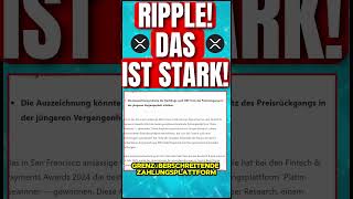 ⚠️Ripple! Beste Zahlungsplattform? #ripple #xrp #sec #usa #krypto #altcoins #altcoin #kryptonews