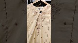 embroidery shirt | neck and panels design | style by fatima