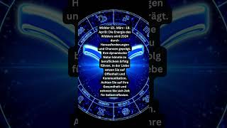 Sternzeichen-Widder 2024 #sternzeichen #widder #information #horoscope #horoskop2024 #horoskop