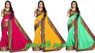 💞festival sarees collection💞party wear sarees💞silk sarees online shopping💞latest pure silk sarees 50