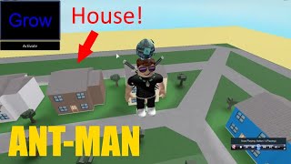 ANTMAN IN ROBLOX!! (Ant-Man Testing Roblox)