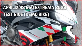 Aprilia RS 660 Extrema 2023 - SC Project Exhaust - Test Ride - Demo Bike