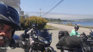 Route to NOVA SCOTIA on day 5..   full videos coming soon