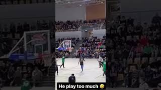 The greatest basketball move ever made?! 😂🤣#shortvideo  #shorts #funny