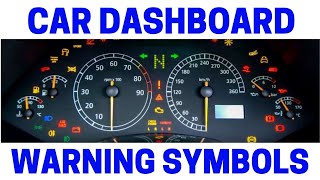 Car Dashboard Warning Symbols & What They Mean