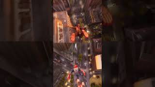 Miles Fall Damage vs Peter Fall Damage  - Spider Man 2