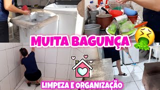 FAXINA COMPLETA | ESTAVA UM NOJO | CASA LIMPA E ORGANIZADA | FAXINA PESADA