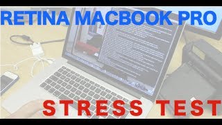 Retina Macbook Pro Stress Test (Asymmetrical Fan Challenge)