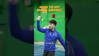 How to hit small swing #shorts