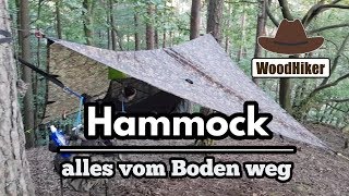 Ausrüstung: Hammock - alles vom Boden weg !