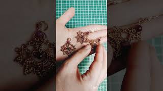 КАК СДЕЛАТЬ СЕРЬГИ И КУЛОН СВОИМИ РУКАМИ ИЗ ПРОВОЛОКИ? DIY HANDMADE TUTORIAL JEWELRY MAKING WIRE