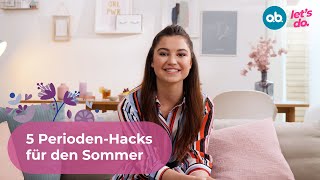 5 Periodenhacks für den Sommer