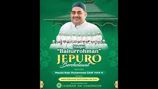 🔴LIVE JEPURO BERSHOLAWAT BERSAMA HABIB MUHAMMAD SYARIF ALHABSY Feat HADRAH AM LAMONGAN