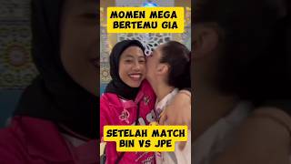 Momen Megawati dan Gia bertemu setelah match BIN vs JPE. Bikin baper