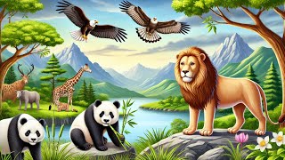 Wildlife Adventures: From Komodo Dragons to Pandas | Amazing Animals & Birds