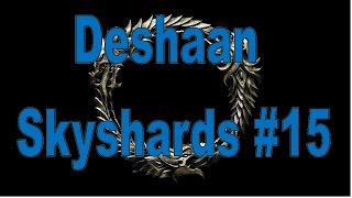 ESO - Ebonheart Pact skyshards: Deshaan #15