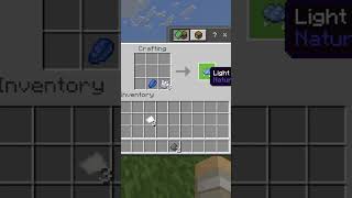 How To Make Light Blue Firework Rockets In Minecraft #Shorts