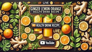 Ginger 🫚Lemon 🍋 Orange🍊🧡✨