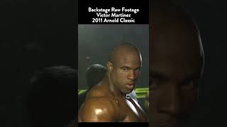 Unused #bodybuilding #documentary footage of #victormartinez preparing to go onstage in 2011