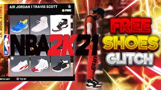 *NEW* UNLIMITED VC GLITCH! FREE CUSTOM SHOES GLITCH NBA 2K21! EASIEST GLITCH EVER!