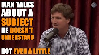 Tucker doesnt understand evolution at all. not even a little bit.