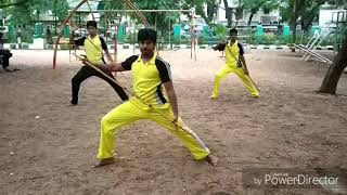 #SILAMBAM 1st Advanced Lesson #Naagam16 #IndianMartialArts