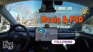 AI DRIVE LIFE | Music & FSD(Full Self-Driving) | Tesla